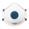 Masque FFP2 à valve haute performance Blanc – Portwest P211, boîte de 10 masques