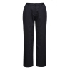 Pantalon de cuisine femme ceinture semi-élastiquée Noir – Portwest C071