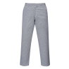 Pantalon de cuisine pied de poule taille élastique Pied de poule – Portwest S068