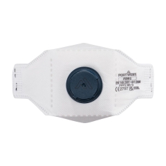 Masque pliable FFP2 à valve anti-poussière Eagle Dolomite Blanc – Portwest P291, boîte de 10 masques