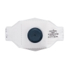 Masque pliable FFP2 à valve anti-poussière Eagle Dolomite Blanc – Portwest P291, boîte de 10 masques
