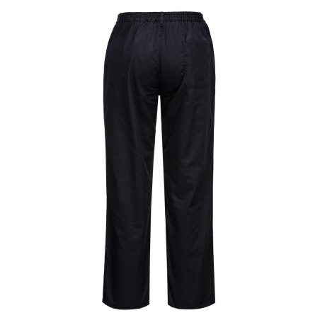 Pantalon de cuisine femme ceinture semi-élastiquée Noir – Portwest C071