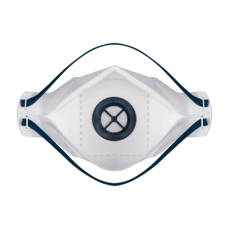 Masque pliable FFP2 à valve anti-poussière Eagle Dolomite Blanc – Portwest P291, boîte de 10 masques