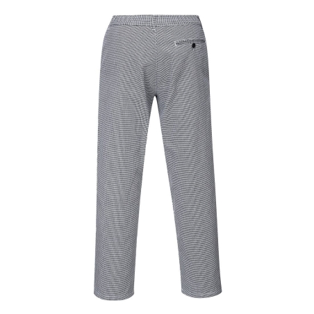 Pantalon de cuisine pied de poule taille élastique Pied de poule – Portwest S068