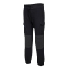 Pantalon de travail ajusté stretch multipoches genoux renforcés Noir – Portwest T803
