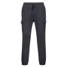 Pantalon de travail ajusté stretch multipoches genoux renforcés Gris métal – Portwest T803
