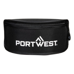 Étui rigide de rangement pour lunettes de protection Noir – Portwest PA16