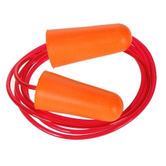 Bouchon anti-bruit en mousse PU avec cordon – boîte de 200 paires Orange – Portwest EP08