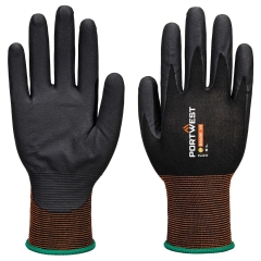 Gant de précision 18 jauges enduit mousse de nitrile Noir – Portwest A374