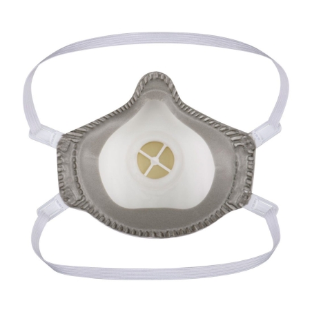 Masque FFP3 réutilisable avec valve expiration Blanc – Portwest P307, paquet de 5 masques