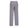 Pantalon de cuisine 100% coton léger Barnet Bleu check – Portwest C075