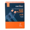Bouchons d'oreille Bell Comfort en mousse PU avec cordon Orange – Portwest EP12, boîte de 200 paires