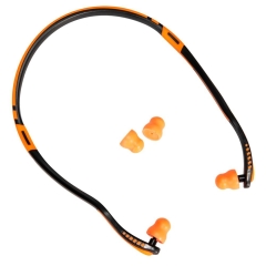 Bouchons d'oreilles avec arceau Easy Fit en mousse PU Orange – Portwest EP11, lot de 2 paires