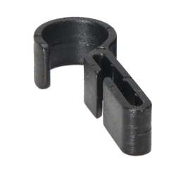 Clips de fixation lampe frontale pour casque de sécurité Noir – Portwest PA04, boîte de 100