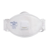 Masque respiratoire FFP3 pliable avec valve anti-encrassement Blanc – Portwest P361, boîte de 10 masques