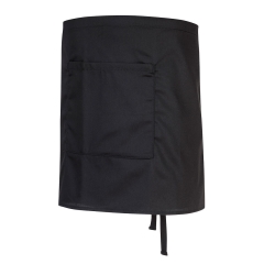 Tablier de service polycoton grande poche attaches latérales Noir – Portwest S845