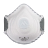 Masque respiratoire FFP3 à valve anti-chaleur Blanc – Portwest P311, boîte de 10 masques