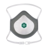 Masque respiratoire FFP3 à valve anti-chaleur Blanc – Portwest P311, boîte de 10 masques