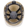 Casque de chantier photoluminescent harnais 6 points Blanc – Portwest PG54