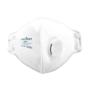 Masque FFP3 pliable à valve anti-colmatage DOLOMITE Blanc – Portwest P351, boîte de 20 masques
