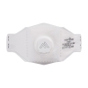 Masque pliable FFP3 avec valve et test Dolomite Blanc – Portwest P391, boîte de 10 masques