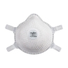 Masque respiratoire FFP3 à valve ergonomique en dolomite Blanc – Portwest P371, boîte de 5 masques