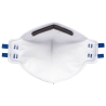 Masque pliable FFP2 protection respiratoire Blanc – Portwest P250, boîte de 20 masques