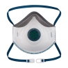 Masque respiratoire FFP2 à valve ergonomique Blanc – Portwest P271, boîte de 10 masques