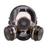 Masque complet de protection respiratoire à vision panoramique Noir – Portwest P500