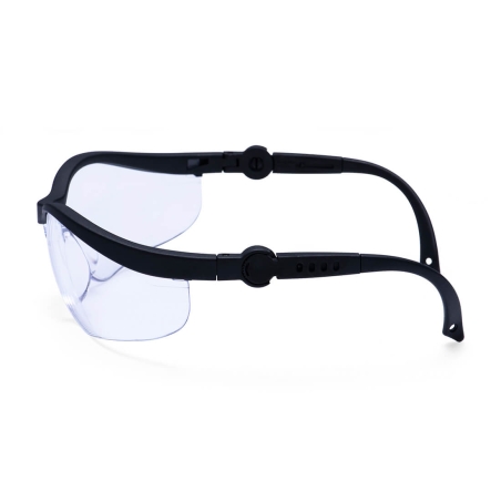 Lunette de protection oculaire branches orientables 7 positions Incolore – Portwest PW35