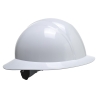 Casque de chantier à visière intégrale large bord Blanc – Portwest PS52