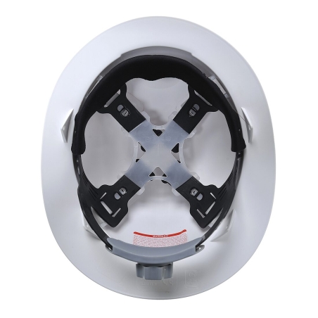 Casque de chantier à visière intégrale large bord Blanc – Portwest PS52