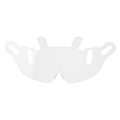 Visière de rechange en polycarbonate pour casque Endurance Incolore – Portwest PW56, sachet de 10 visières