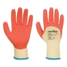 Gant de travail enduit latex 3/4 extra grip Jaune/orange – Portwest A105