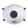 Masque FFP2 à valve avec test Dolomite Blanc – Portwest P203, boîte de 10 masques