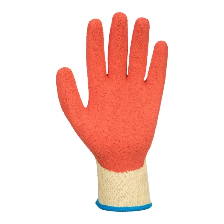Gant de travail enduit latex 3/4 extra grip Jaune/orange – Portwest A105