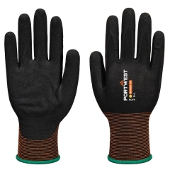 Gant de précision nitrile sablé jauge 18 Noir – Portwest A375