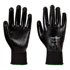 Gant de travail All-Flex entièrement enduit nitrile Noir – Portwest A315