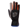 Gant thermique hiver doublé polaire cuir synthétique Noir/orange – Portwest A280