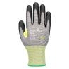 Gant anti-coupures niveau E revêtement PU jauge 15 Gris/noir – Portwest A651