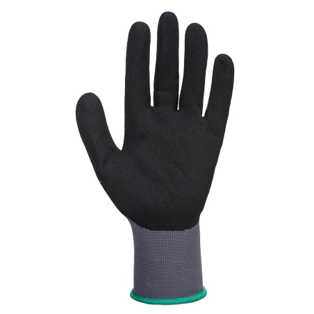 Gant enduit nitrile mousse paume anti-huile dextérité Noir – Portwest A350