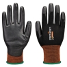 Gant enduit PU jauge 18 manipulation de précision Noir – Portwest A376