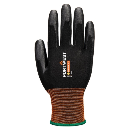 Gant enduit PU jauge 18 manipulation de précision Noir – Portwest A376