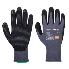 Gant enduit picots grip manipulation précision Gris/noir – Portwest A351