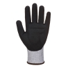 Gant anti-coupure niveau C protection impact TPV dos de main Gris/noir – Portwest A723