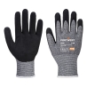 Gant anti-coupure niveau E revêtement mousse de nitrile Gris – Portwest A665