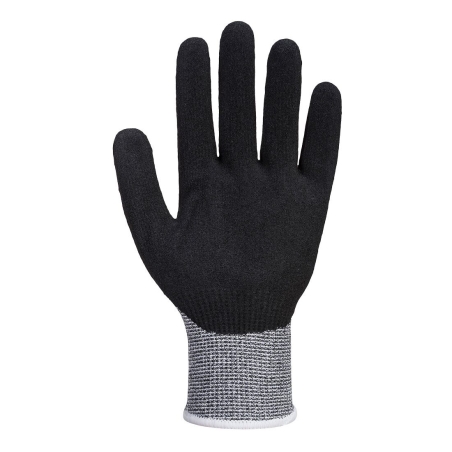 Gant anti-coupure niveau E revêtement mousse de nitrile Gris – Portwest A665