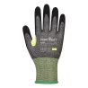 Gant anti-coupure niveau E revêtement mousse de nitrile jauge 15 Gris/noir – Portwest A650