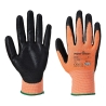 Gant tricoté enduction mousse nitrile anti-coupure Ambre – Portwest A643