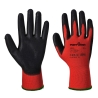 Gant enduit PU résistance abrasion haute dextérité Rouge/noir – Portwest A641